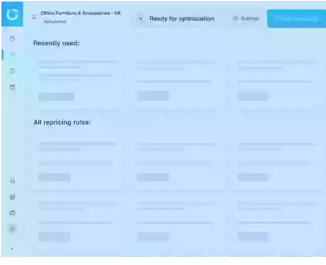 Pricing automation Dashboard