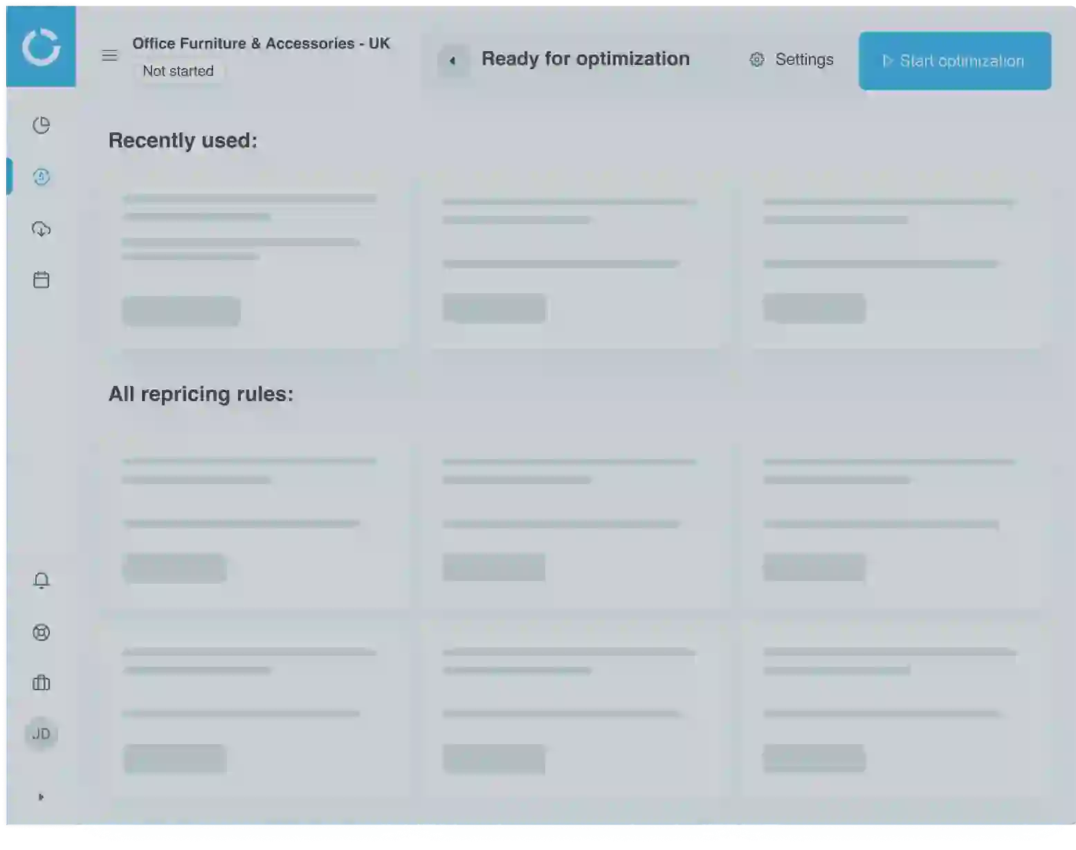 Dashboard data