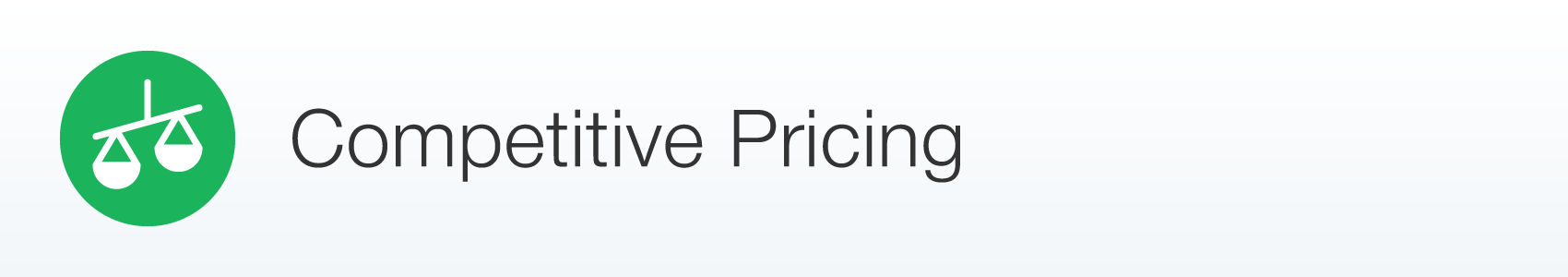 Competitive pricing strategy competitive pricing