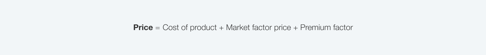market-based-price-formula